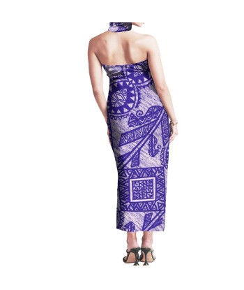 Robe sala violet imprimée Le MVP de beaucoup