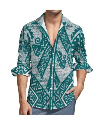 Chemise kalaga imprimé vert offre 