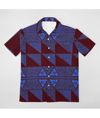 Chemise hévi bleue imprimée gatu sur le site 