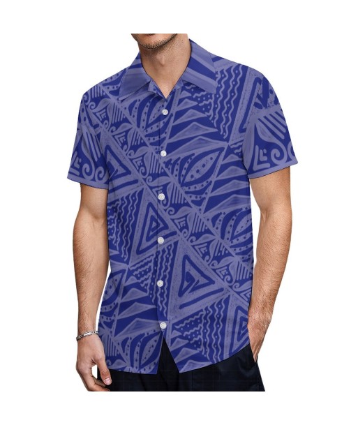 Chemise orion bleu imprimée gatu livraison et retour toujours gratuits