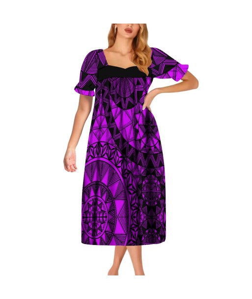 Robe Polé violet rembourrage situé sous