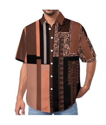 Chemise noir pacific imprimé gatu vous aussi creer 