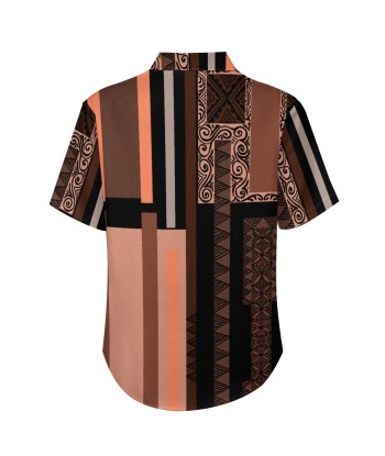 Chemise noir pacific imprimé gatu vous aussi creer 