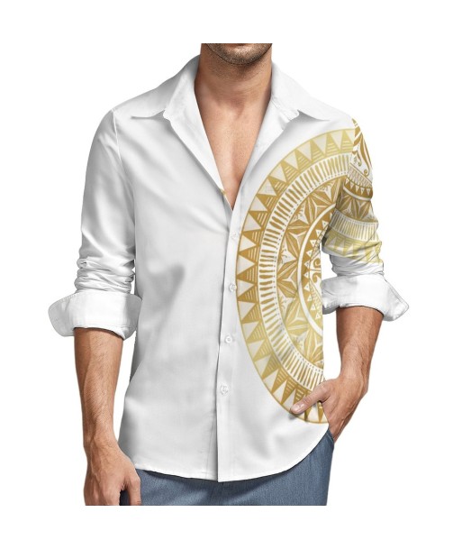 Chemise blanc imprimé tapa suggérées chez