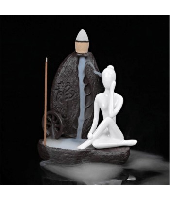 Relaxing White Shadow Statue livraison gratuite