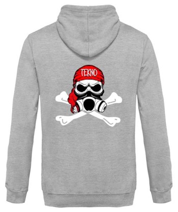 Tekno Pirate - Back Design - Unisex Hoodie solde