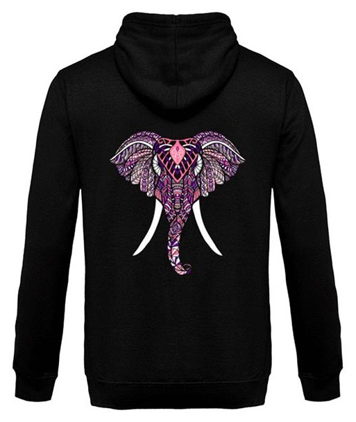 Ganesh - Back Design - Unisex Hoodie livraison gratuite