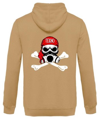 Tekno Pirate - Back Design - Unisex Hoodie solde