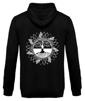 Tree of Life - Back Design - Unisex Hoodie en linge