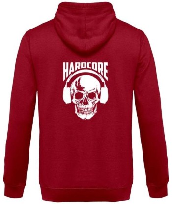 Hardcore - Back Design - Unisex Hoodie Paris Déstockage Promo