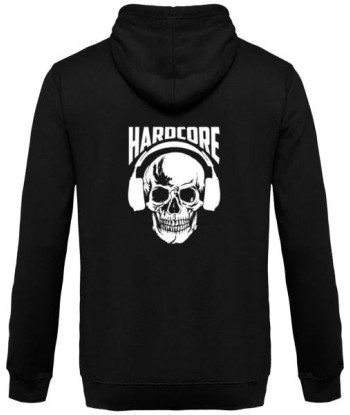 Hardcore - Back Design - Unisex Hoodie Paris Déstockage Promo