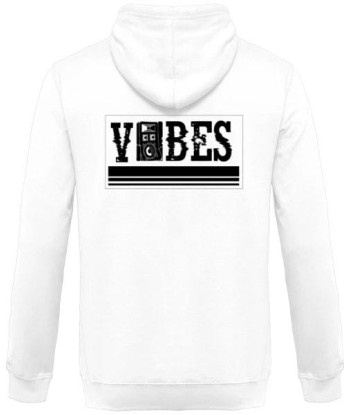 Vibes - Back Design - Thick Unisex Hoodie pas chere