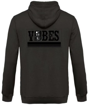 Vibes - Back Design - Thick Unisex Hoodie pas chere