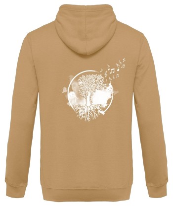 Tree of music- Back design - Unisex Hoodie Comparez et commandez 