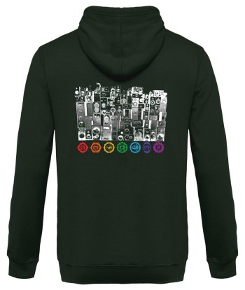 Chakras Soundsystem - Back Design - Unisex Hoodie prix