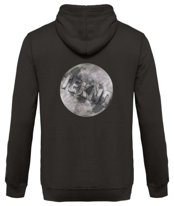 Tekno Moon - Back Design - Unisex Hoodie Découvrez la collection