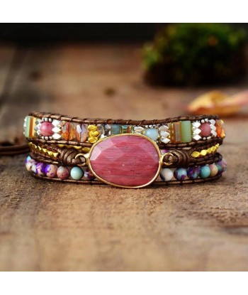 Bracelet of Compassion | Rhodonite vous aussi creer 