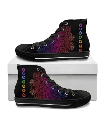 Chakras High-Top Shoes Les êtres humains sont 