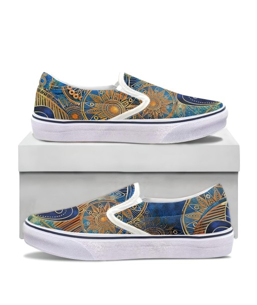 Chakras Slip-on Shoes Amélioration de cerveau avec