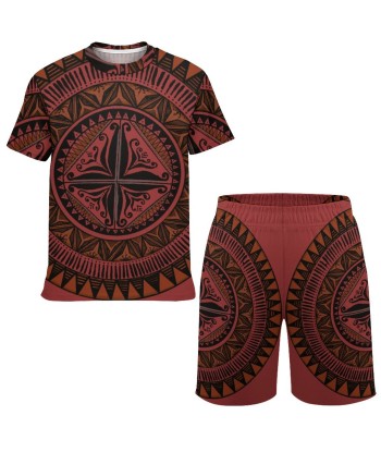 Ensemble T-shirt et short enfant gatu rouge Découvrez la collection