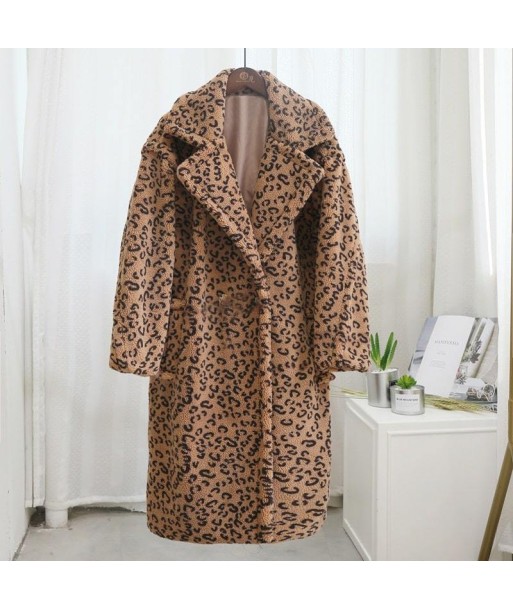 Manteau Léopard Caramel pour bénéficier 