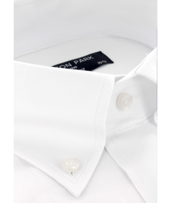 Chemise classique col bouton oxford blanc meilleur choix