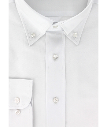 Chemise classique col bouton oxford blanc meilleur choix