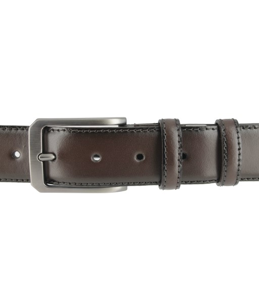 Ceinture en cuir marron la chaussure