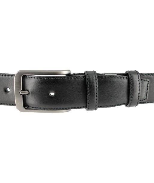 Ceinture en cuir noir Jusqu'à 80% De Réduction