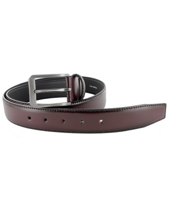 Ceinture en cuir bordeaux ou a consommer sur place