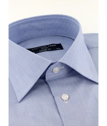 Chemise classique col français chambray online