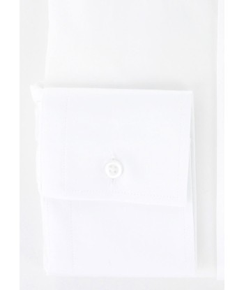 Chemise classique blanche gorge cachée Venez acheter