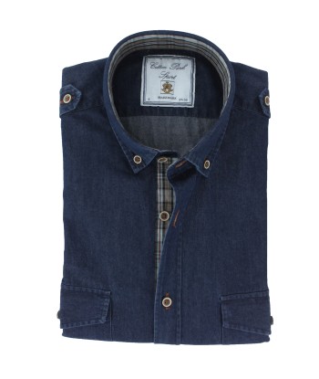 Chemise cintrée Denim commande en ligne