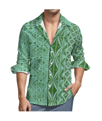 Chemise mata jade imprimée gatu en linge