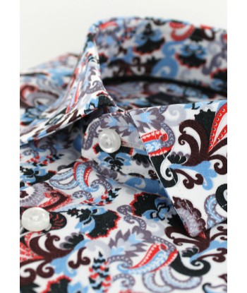 Chemise cintrée à motif paisley Profitez des Offres !