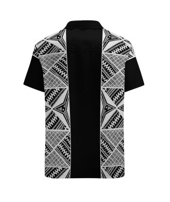 Chemise hévi noir imprimée gatu plus qu'un jeu 