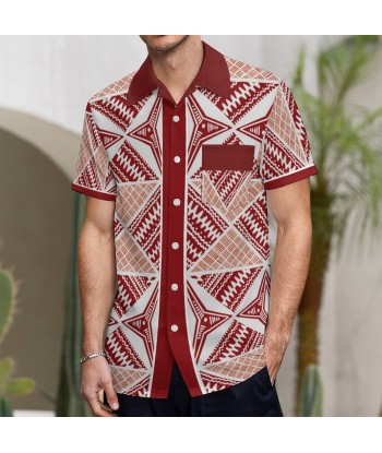 Chemise hévi rouge imprimée gatu plus qu'un jeu 