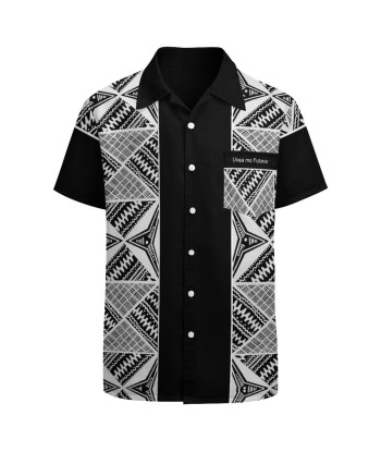 Chemise hévi noir imprimée gatu plus qu'un jeu 