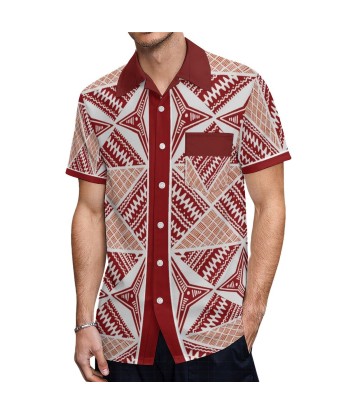 Chemise hévi rouge imprimée gatu plus qu'un jeu 