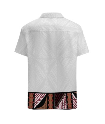 Chemise hévi blanc ta tapa gatu basket pas cher