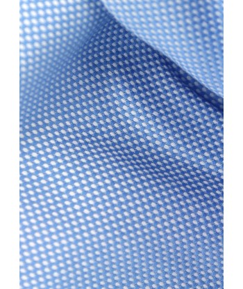 Sky blue basket weave shirt est présent 