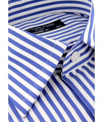 Blue stick stripe shirt vente chaude votre 