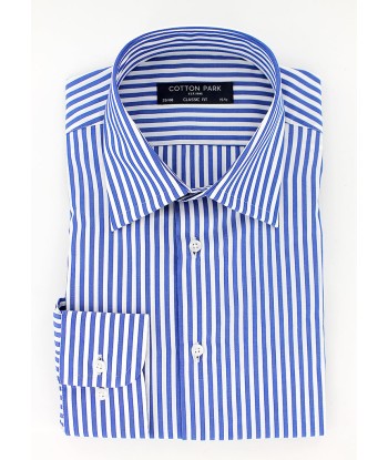 Blue stick stripe shirt vente chaude votre 