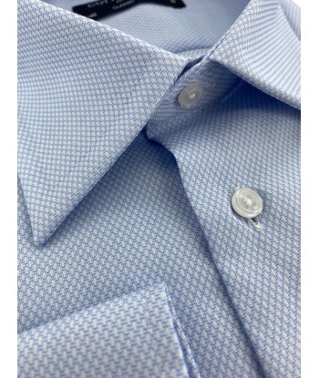 Sky blue weaved shirt acheter en ligne