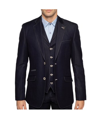 Veste blazer avec gilet british pas chere