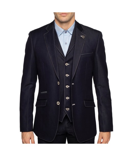 Veste blazer avec gilet british pas chere