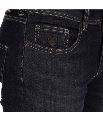 Jeans slim écusson used Economisez 