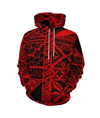 Sweat à capuche rouge commande en ligne