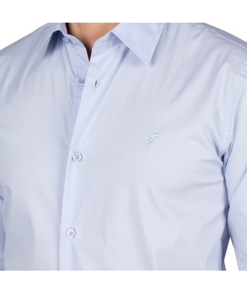 Chemise unie rembourrage situé sous